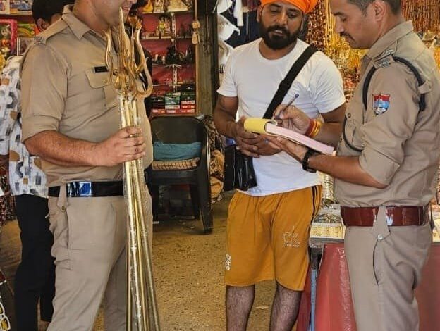 पुलिस ने चलाया चैकिंग अभियान